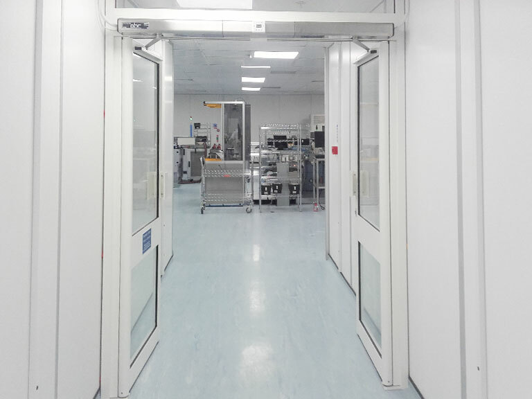 Retrofit Automatic Swing Doors in Lab