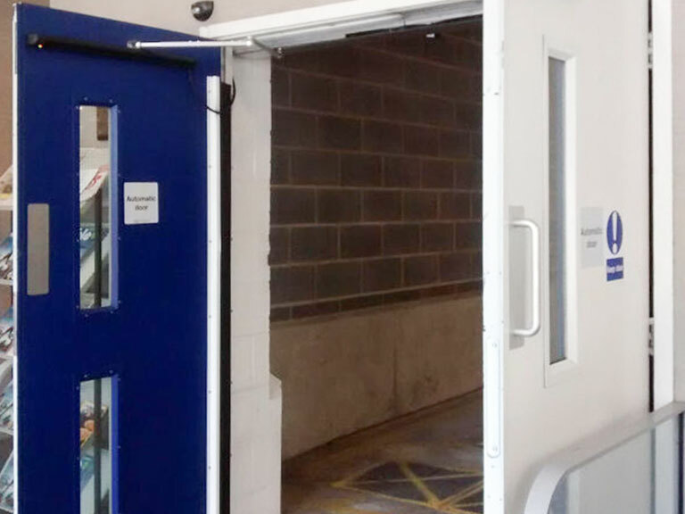 Carpark Automatic Swing Doors