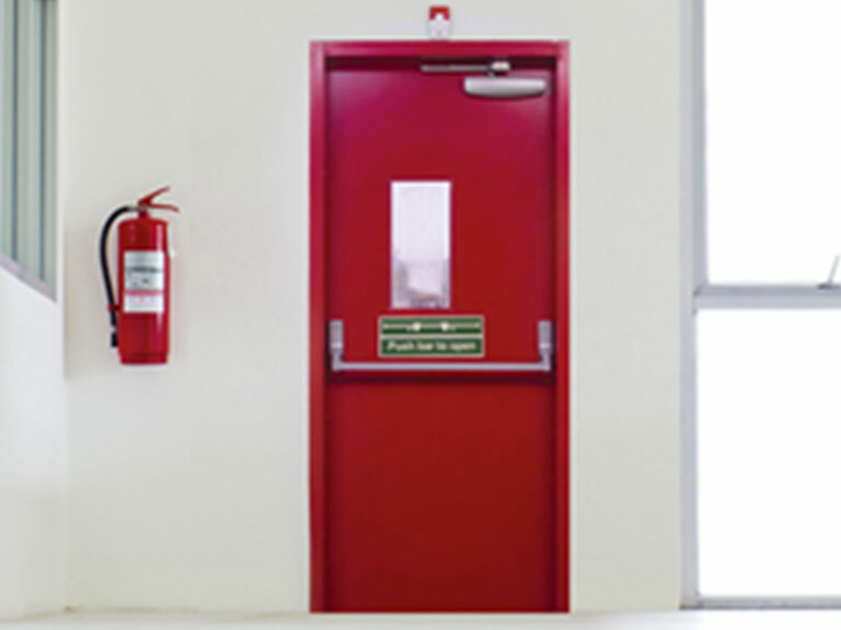 Fire Door in Office Building