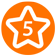 ABC Doors Icon Orange Star 5 Small