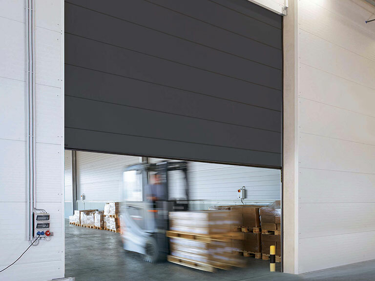 High Speed Industrial Door in Warehouse