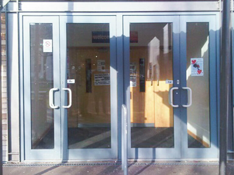 Youth Centre Entrance Aluminium Door