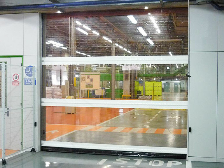 Rapid Roll Door at Warehouse Facility