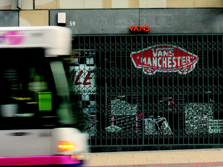 Window Security Grilles at Manchester Vans Shop