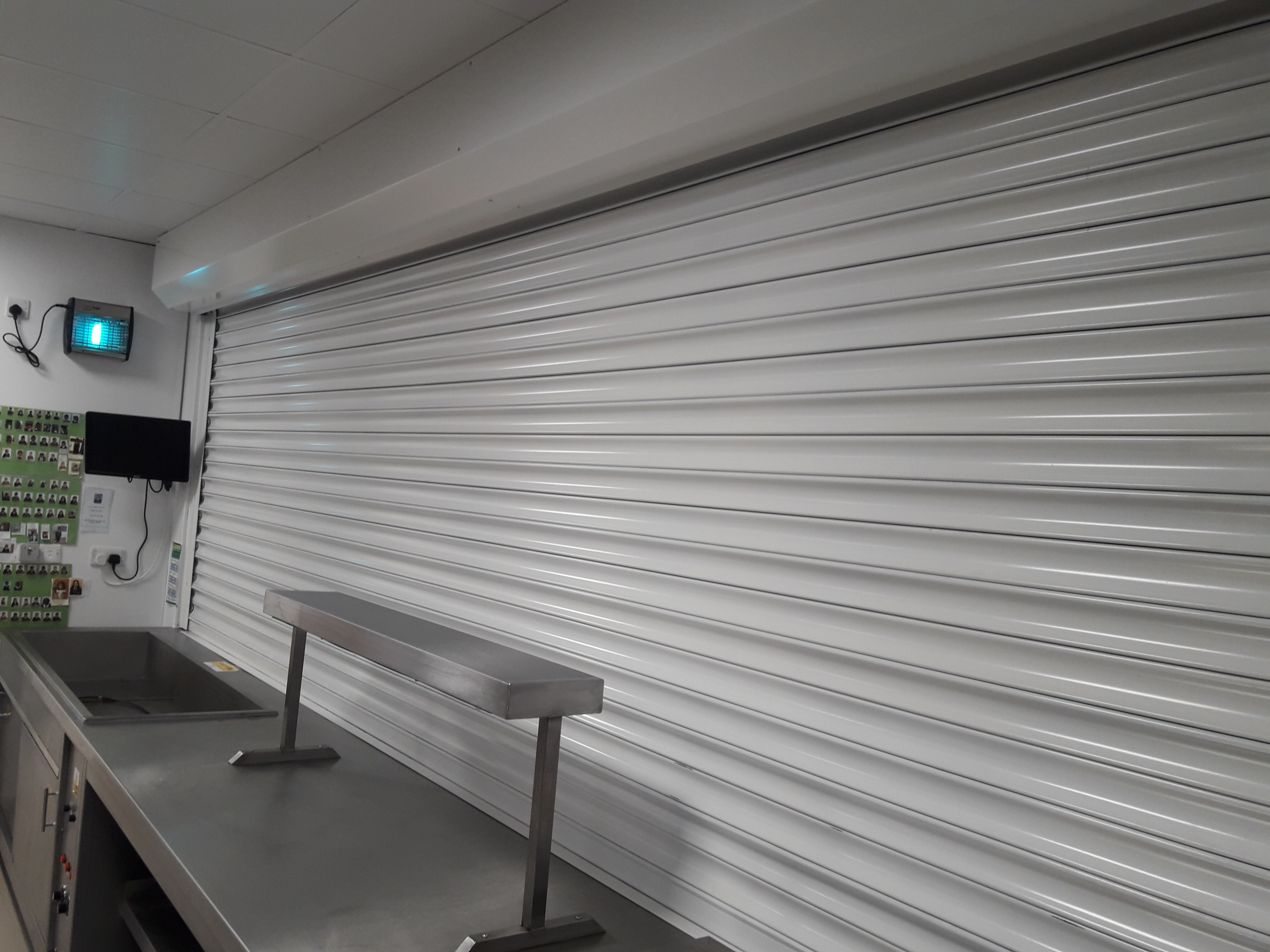 Servery fire shutter 1